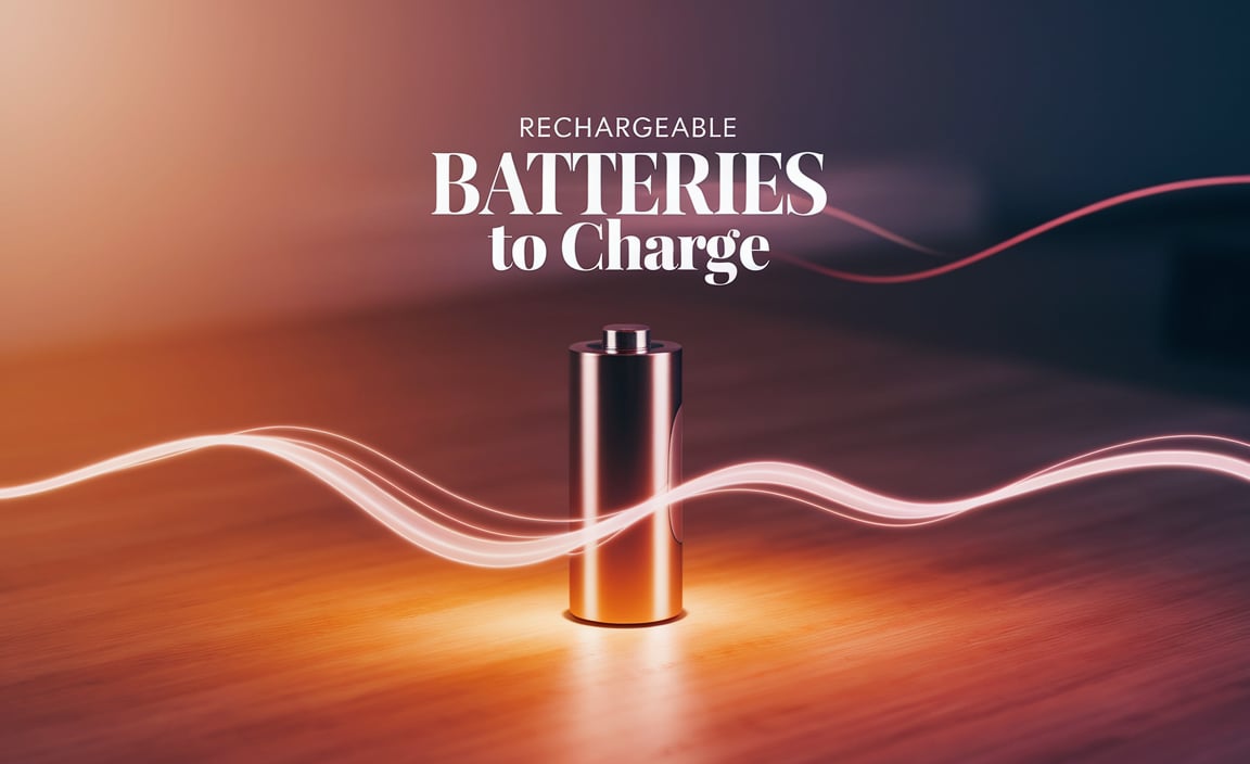 Rechargeable Batteries To Charge