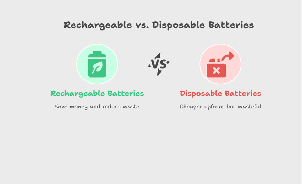 Rechargeable vs. Disposable Batteries