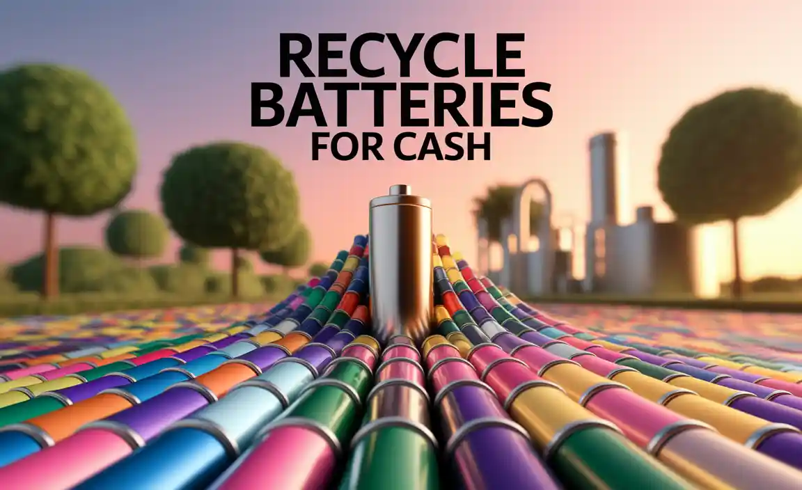 Recycle Batteries For Cash