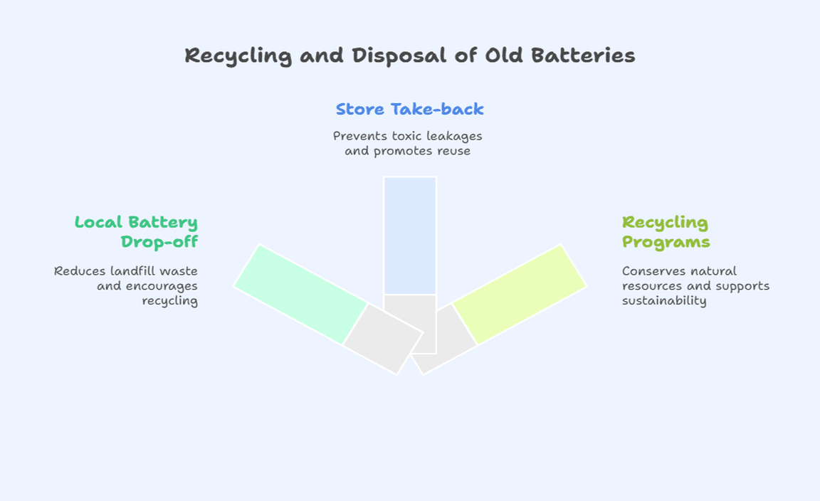 Recycling and Disposal of Old Batteries