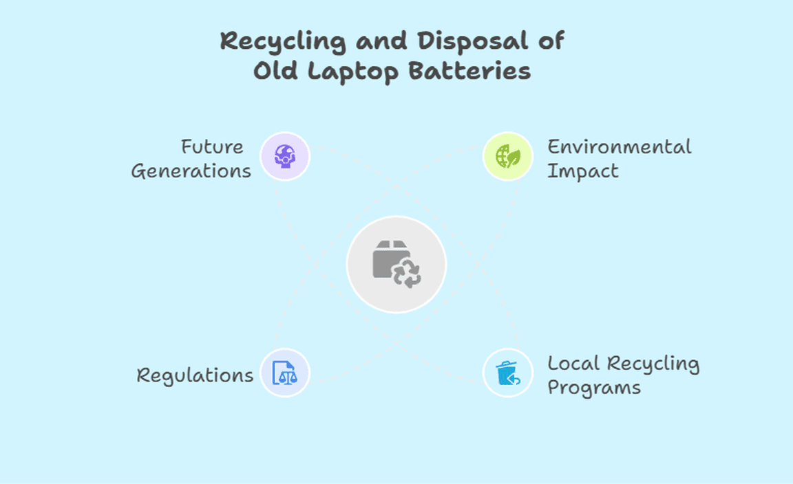 Recycling and Disposal of Old Laptop Batteries