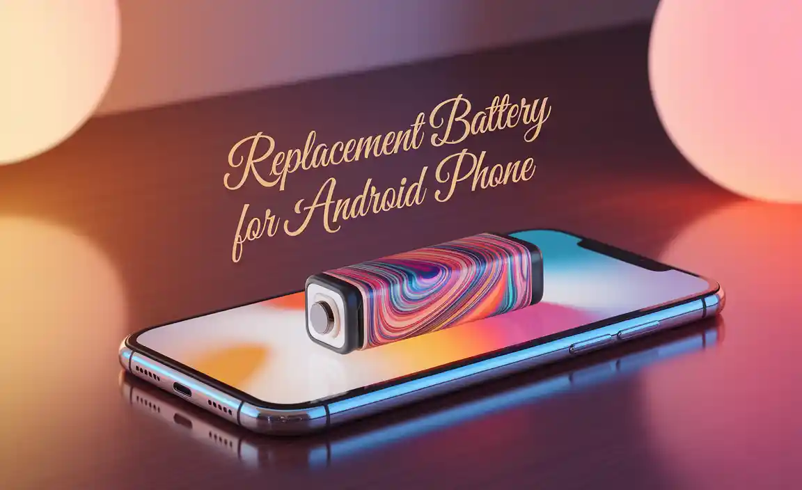 Replacement Battery For Android Phone