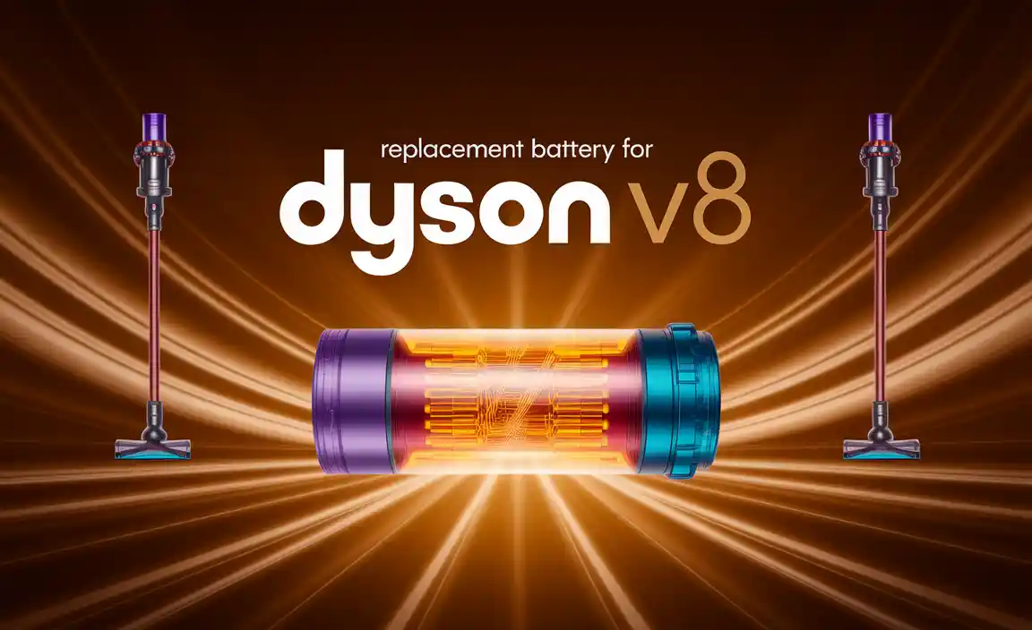 Replacement Battery For Dyson V8