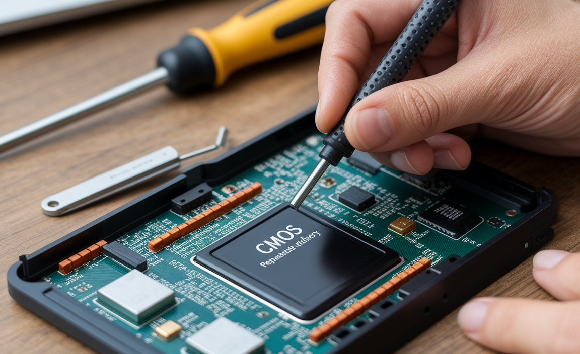 Replacing a CMOS Battery - Step-by-Step Guide