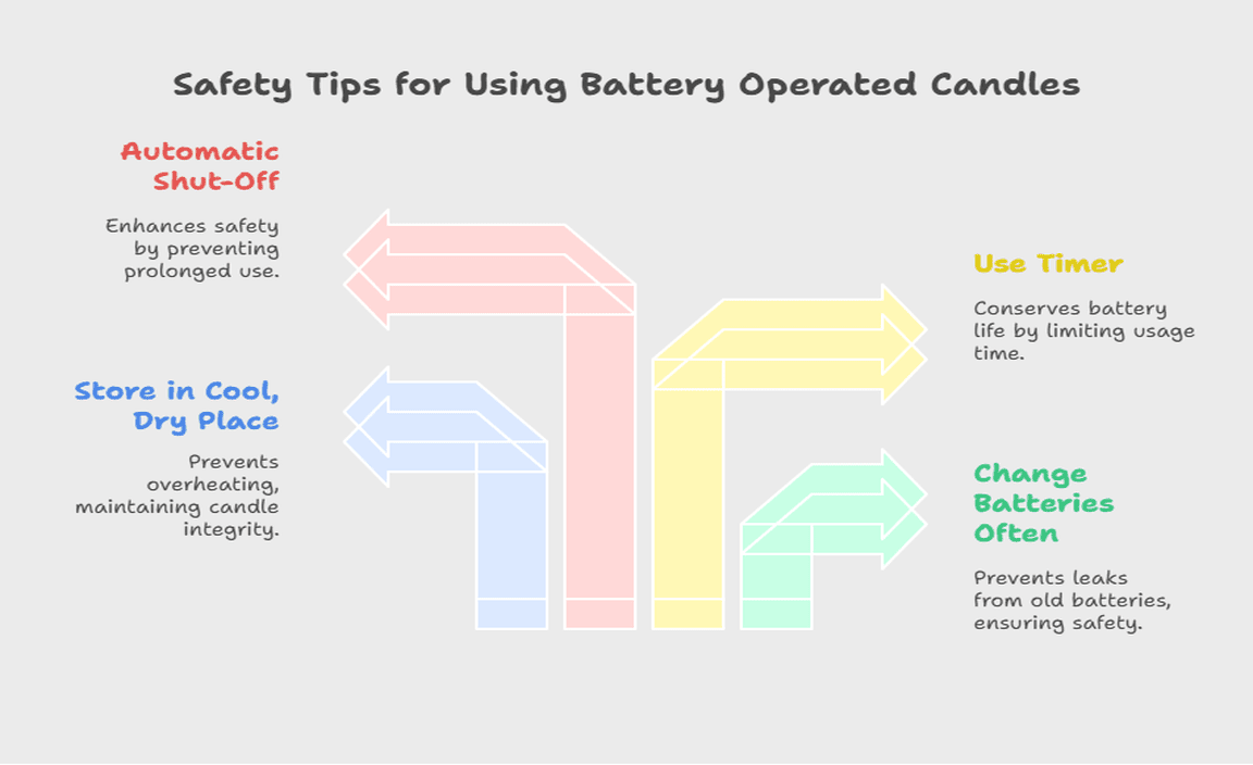 Safety Tips for Using Battery Operated Candles