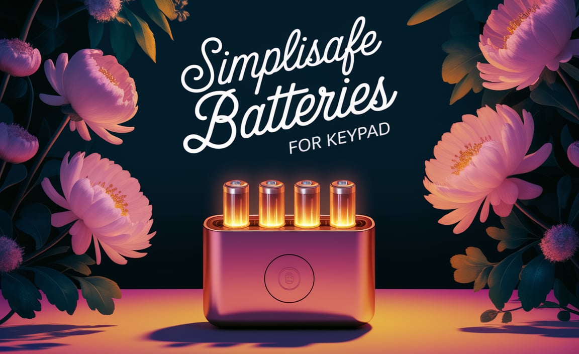 Simplisafe Batteries For Keypad