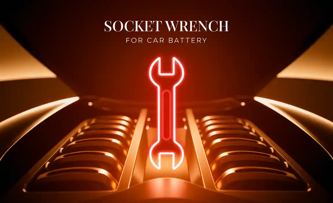 Socket Wrench For Car Battery