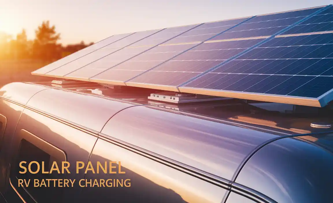Solar Panel For Rv Battery Charging