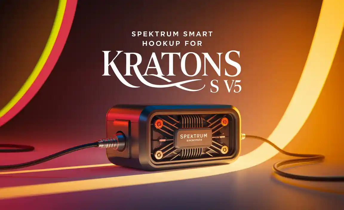 Spektrum Smart Battery Hookup For Kraton 6S V5