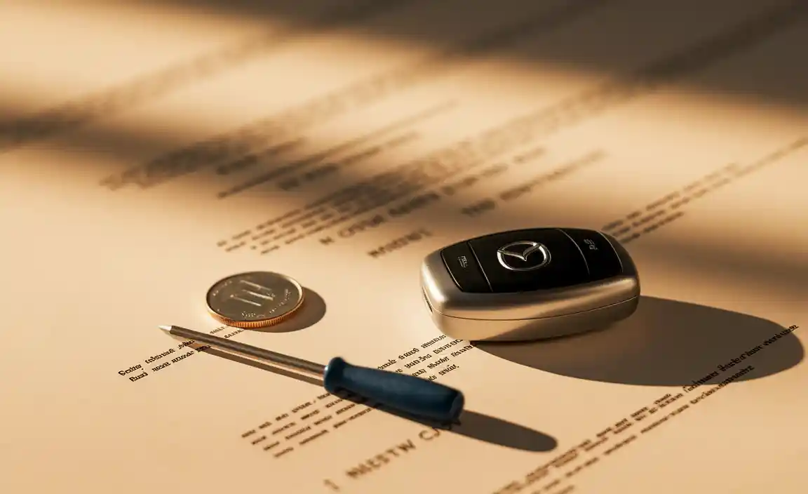 Step-by-Step Guide to Replacing Your Mazda Key Fob Battery