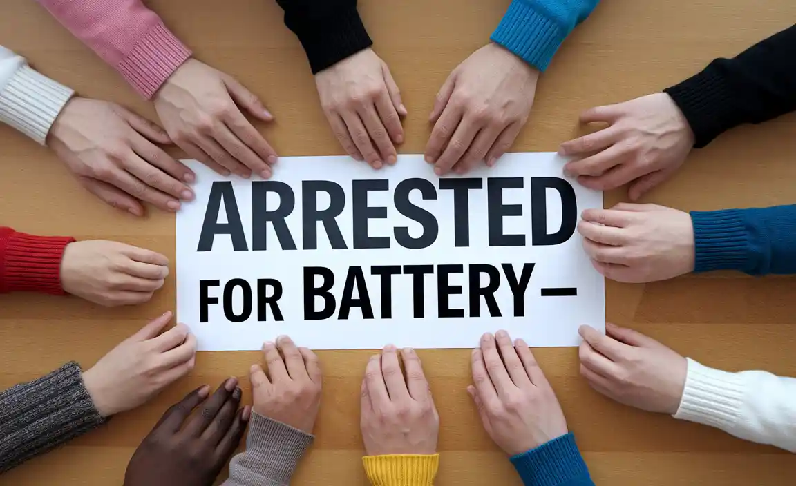 Steps to Take After Being Arrested for Battery