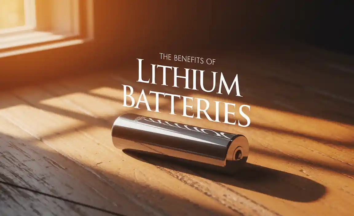 The Benefits of Lithium Batteries