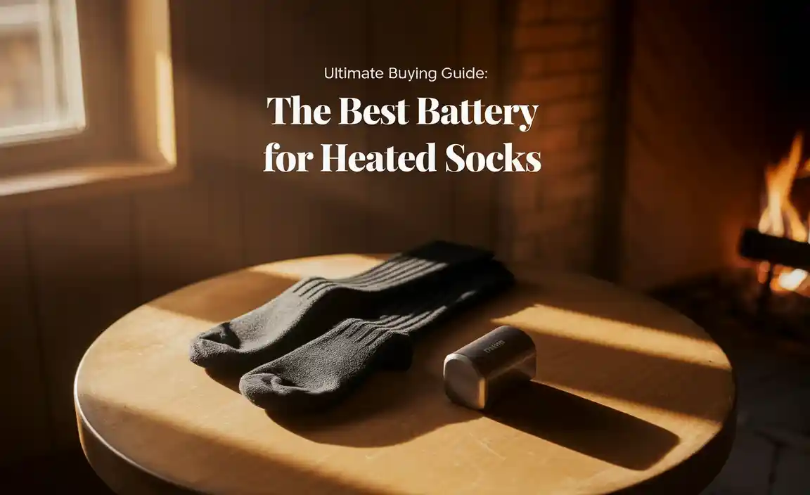 The Best Battery For Heated Socks - Ultimate Buying Guide