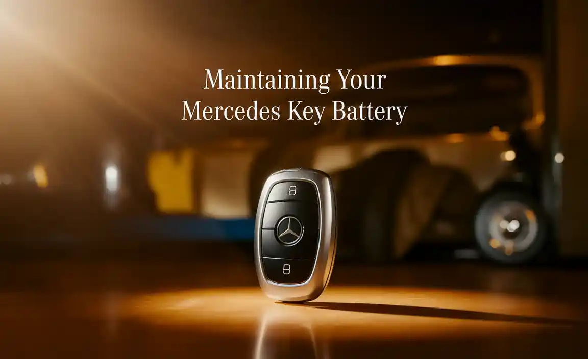 Tips for Maintaining Your Mercedes Key Battery