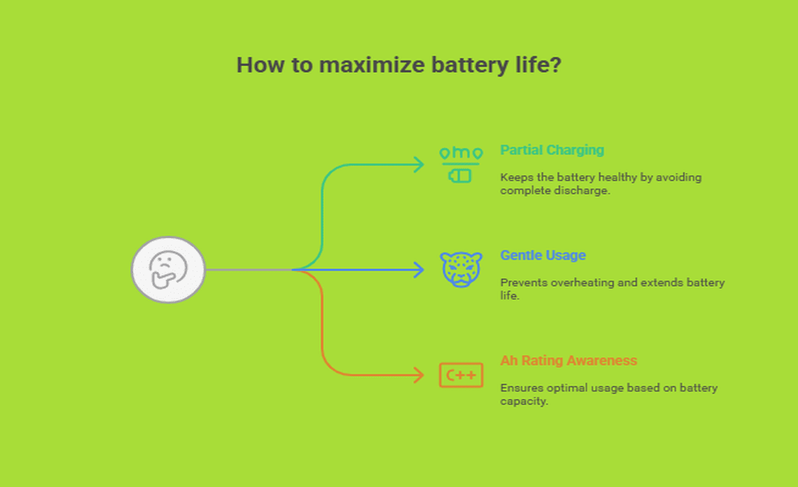 Tips for Maximizing Battery Life Based on Ah Ratings