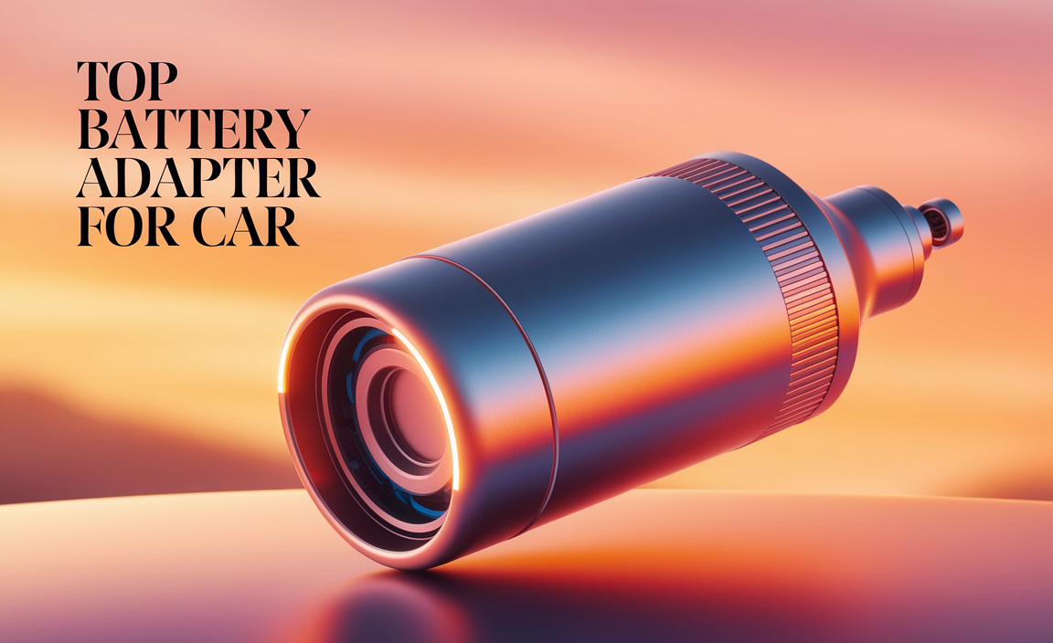 Top Battery Adapter For Car