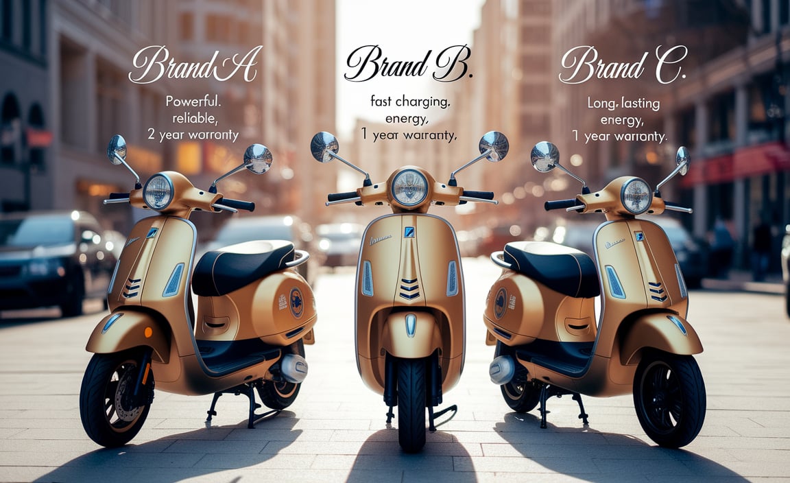 Top Battery Brands for Golden Scooters