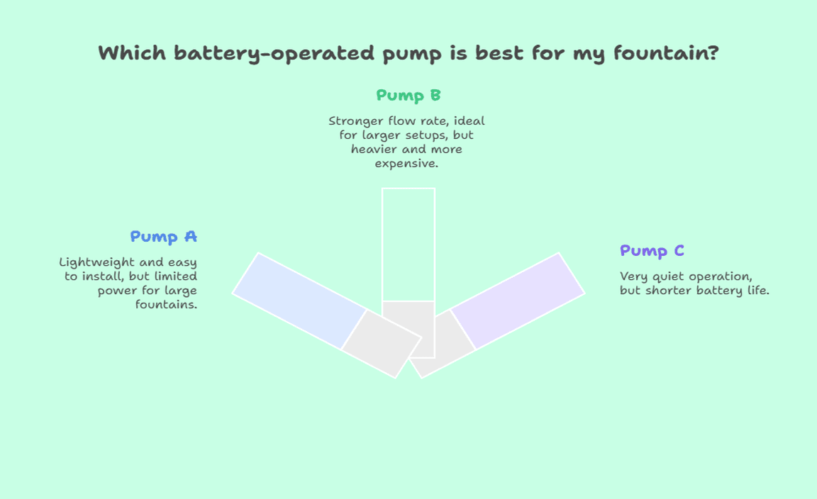 Top Battery Operated Pumps for Fountains in 2025