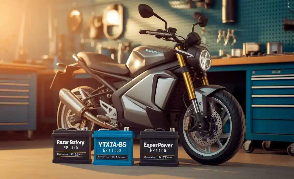 Top Brands and Models of Batteries for Razor Motorcycles