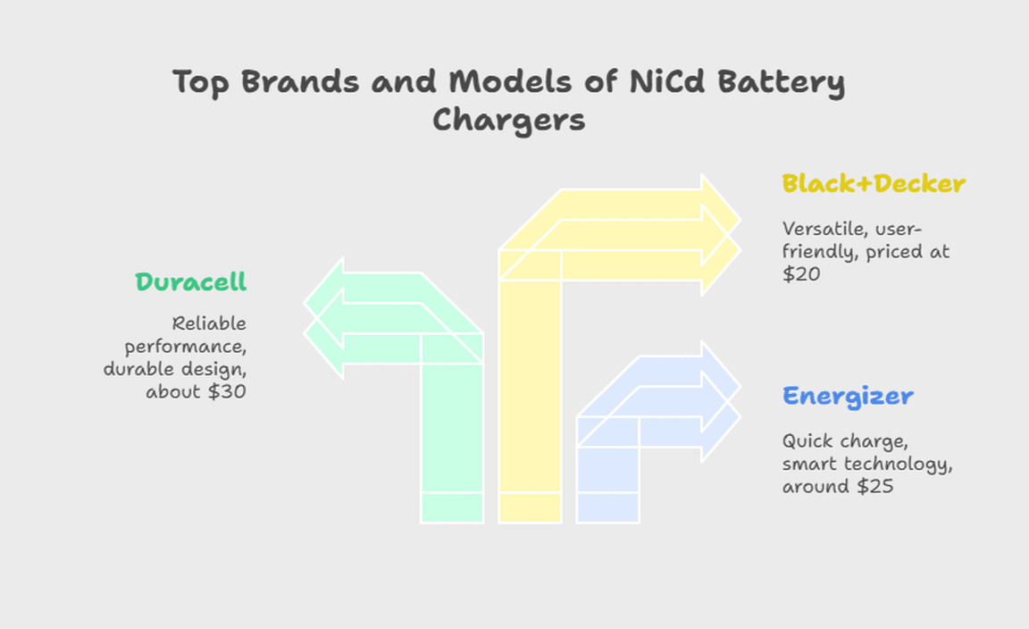 Top Brands and Models of NiCd Battery Chargers