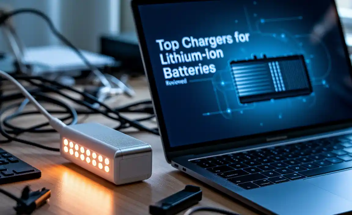 Top Chargers for Lithium Ion Batteries Reviewed