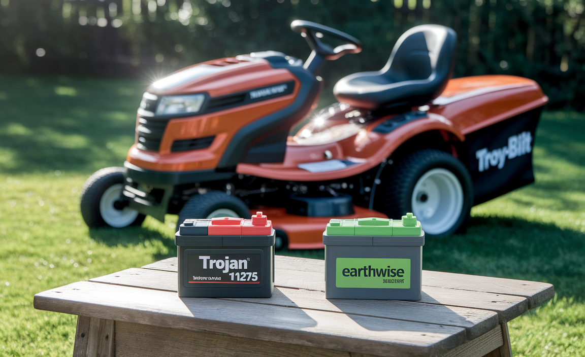 Top Recommended Batteries for Troy-Bilt Lawn Mowers