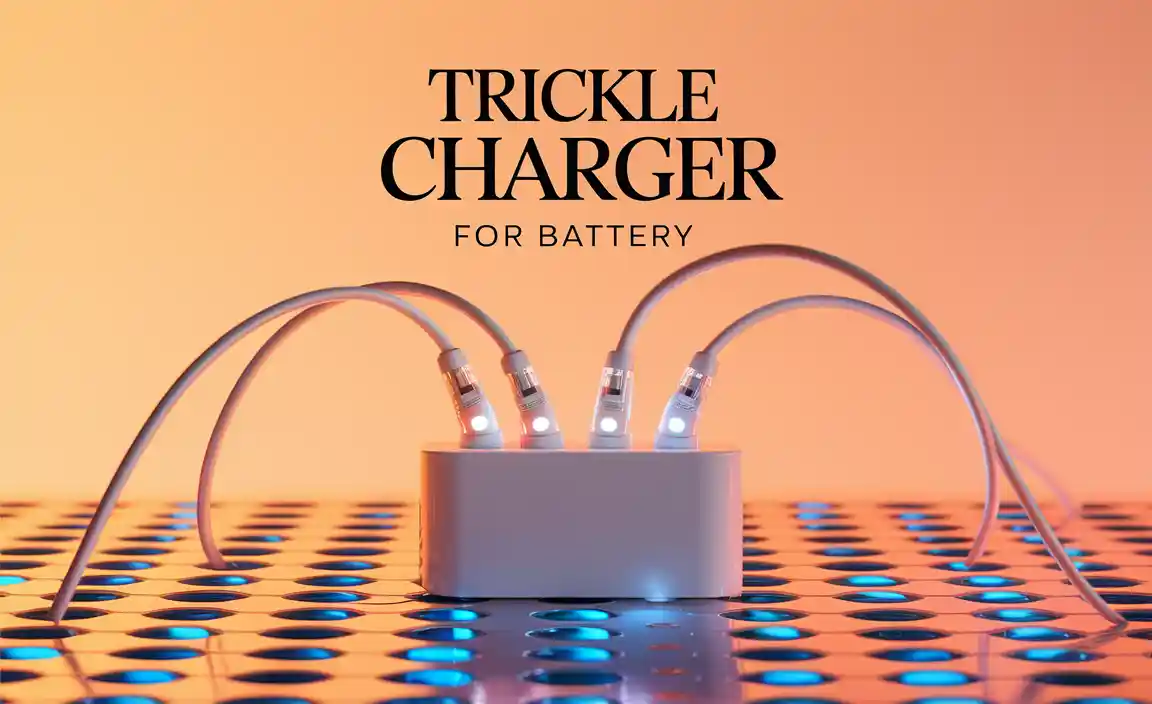 Trickle Charger For Battery