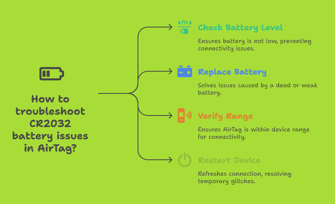 Troubleshooting Common Issues with CR2032 Batteries in AirTag