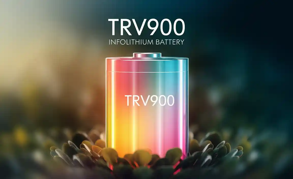 Trv900 Infolithium Battery