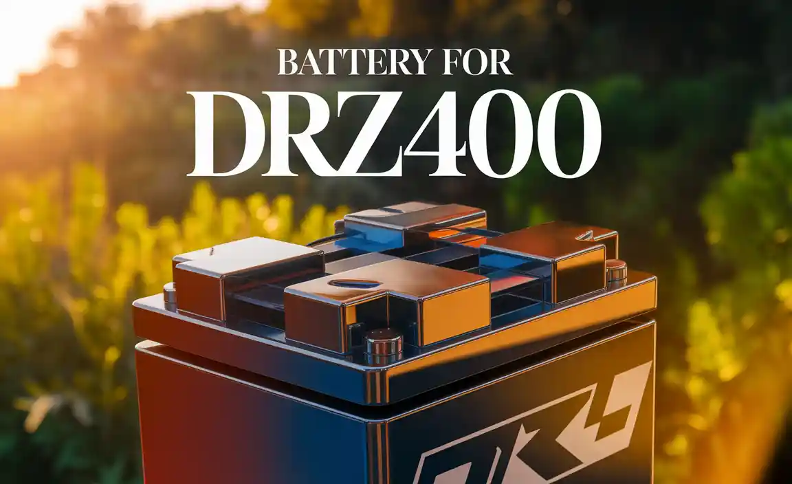 Types of Batteries Compatible with DRZ400