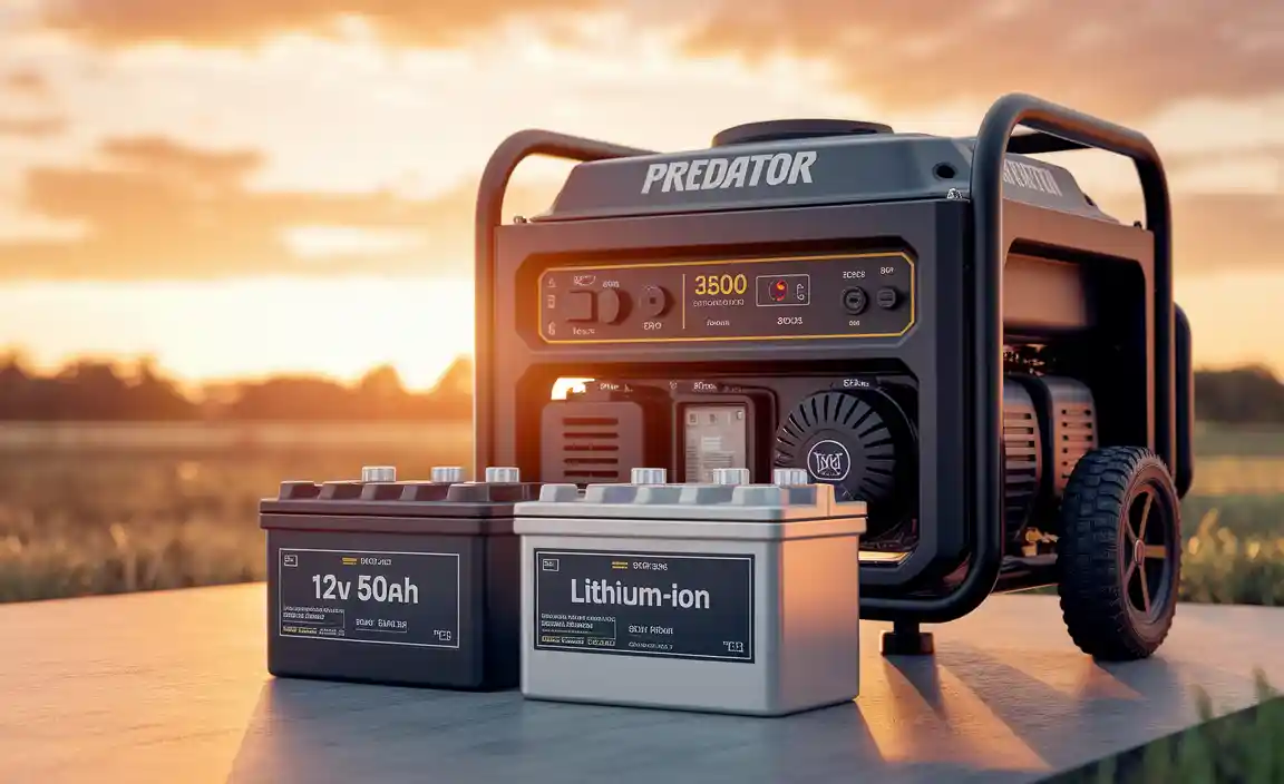 Types of Batteries Compatible with Predator 3500