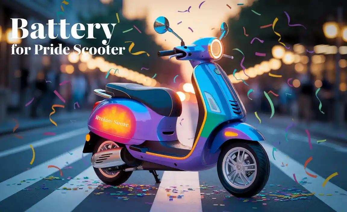 Types of Batteries Compatible with Pride Scooters