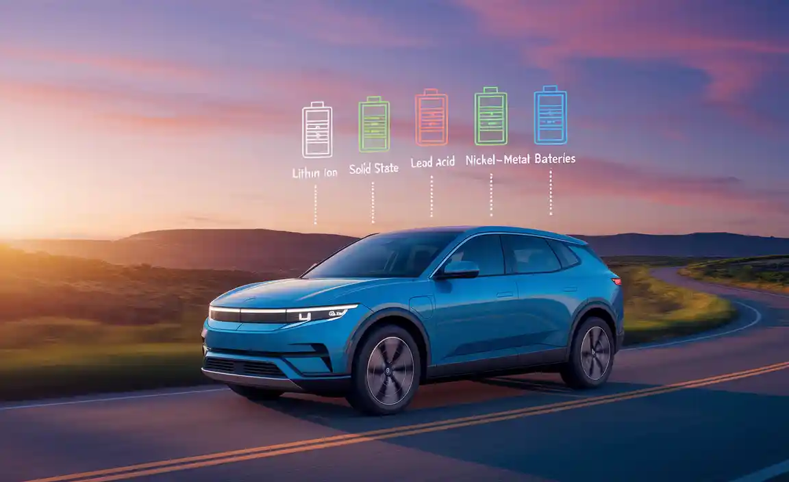 Types of Batteries Used in Electric Vehicles