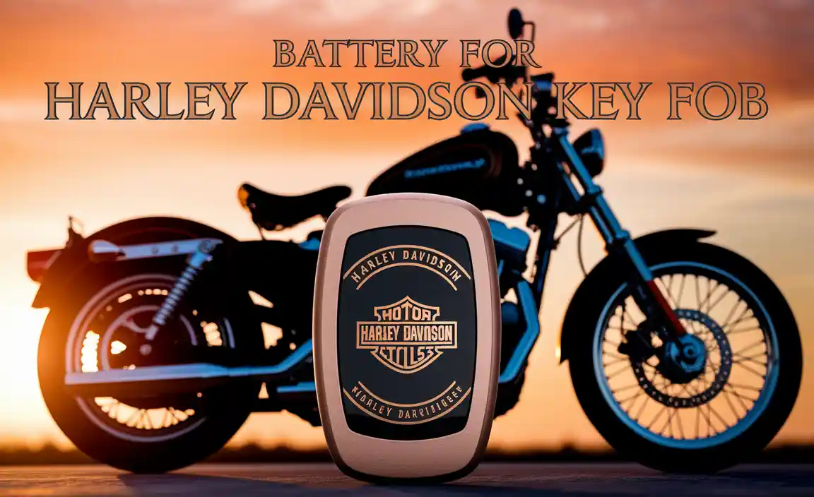 Types of Batteries Used in Harley Davidson Key Fobs