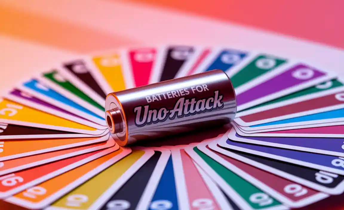 Types of Batteries Used in Uno Attack