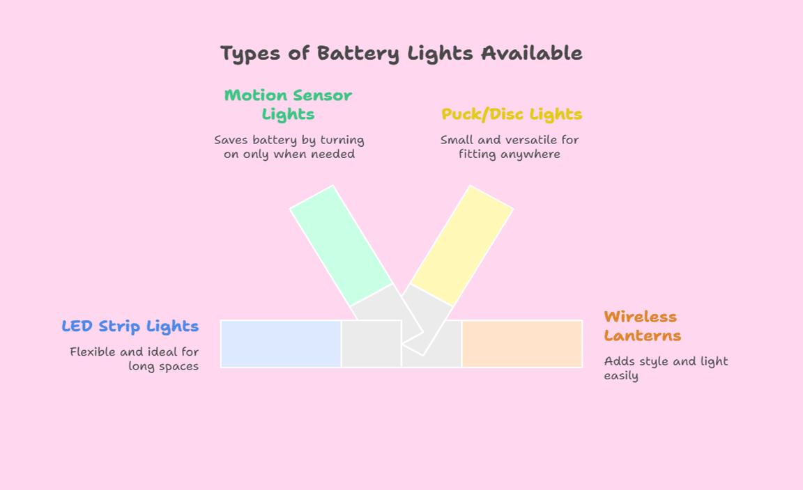 Types of Battery Lights Available