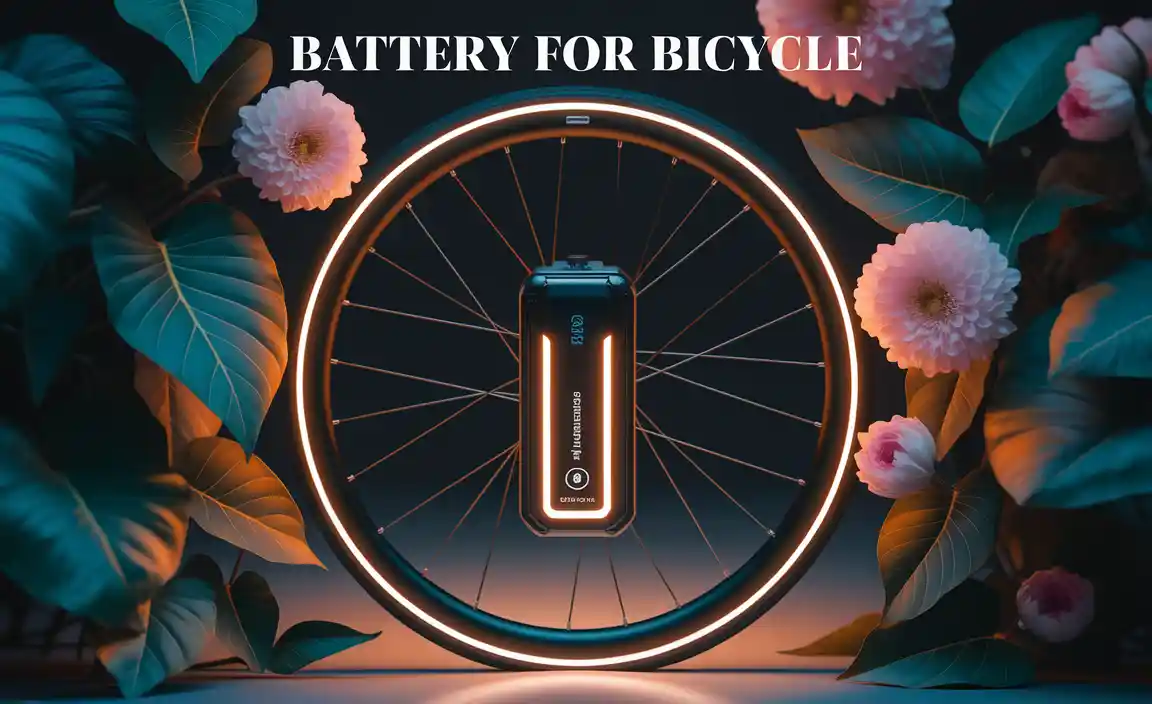 Types of Bicycle Batteries