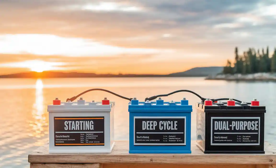Types of Marine Batteries
