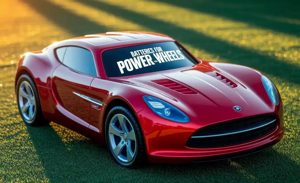 Understanding Power Wheels Batteries