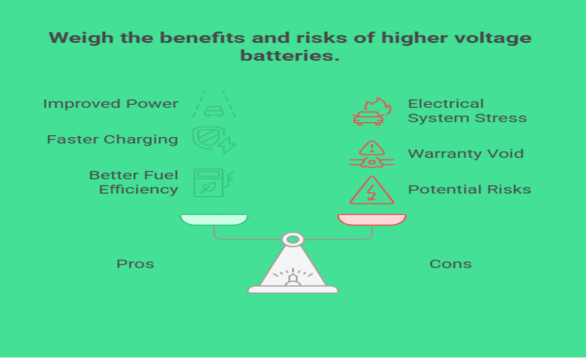 Upgrading to a Higher Voltage Battery