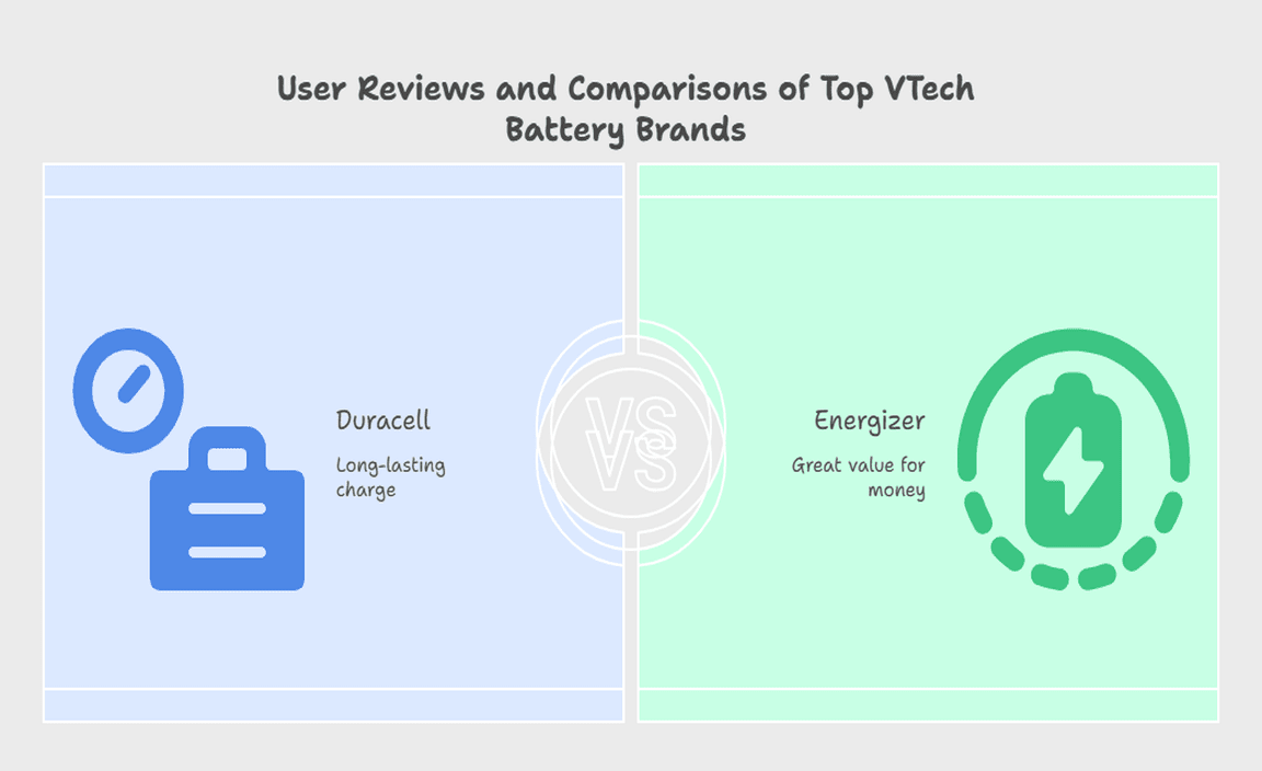 User Reviews and Comparisons of Top VTech Battery Brands