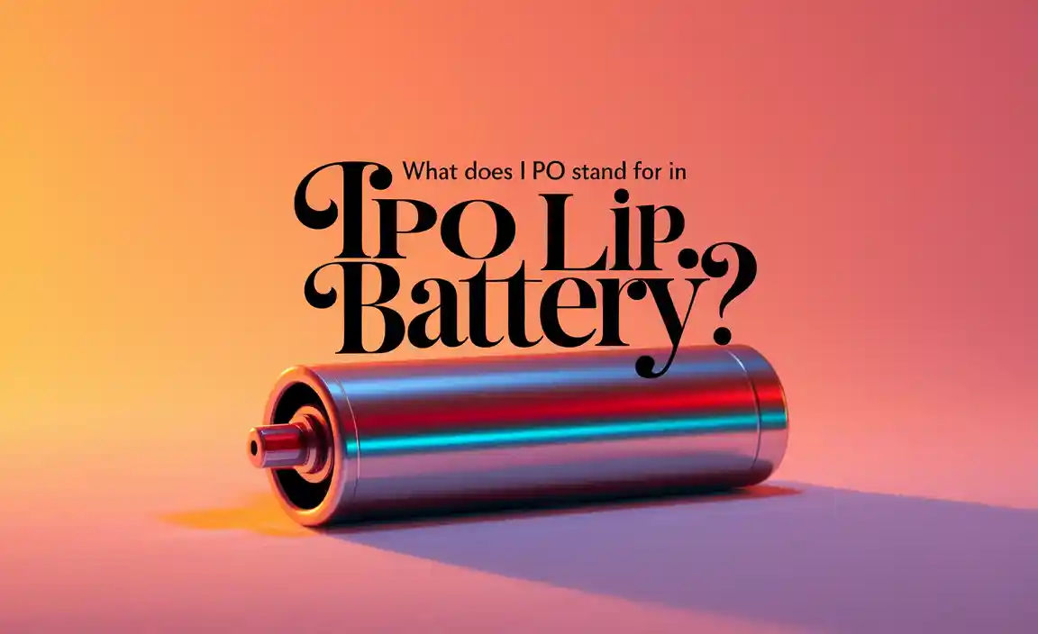 What Does I Po Stand For In Lipo Battery