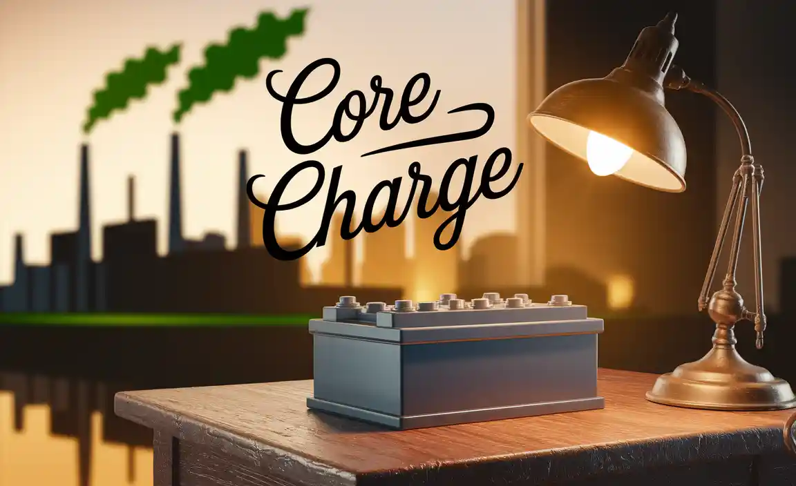 What Is A Core Charge For A Battery Explained Simply