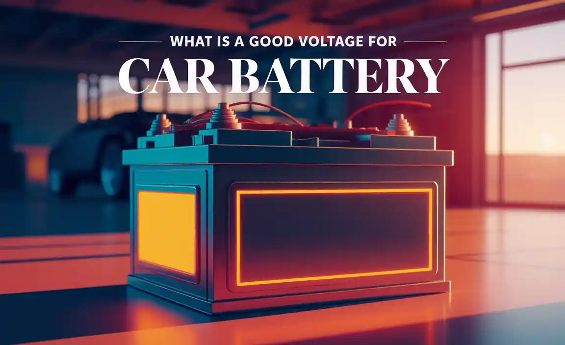 What Is A Good Voltage For Car Battery