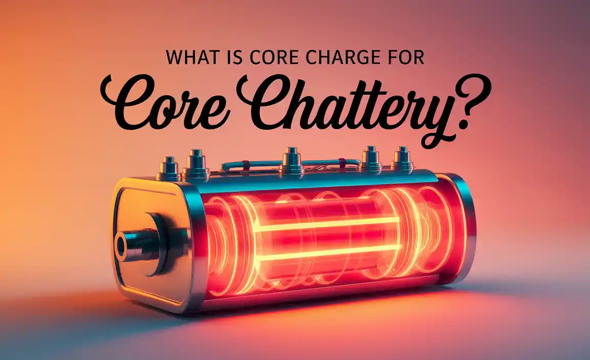 What Is Core Charge For Battery