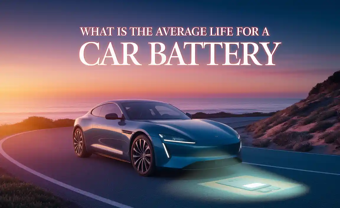 What Is The Average Life For A Car Battery