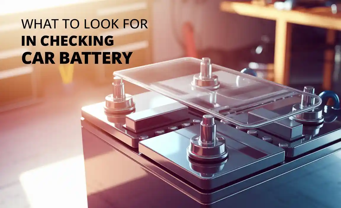 What To Look For In Checking Car Battery