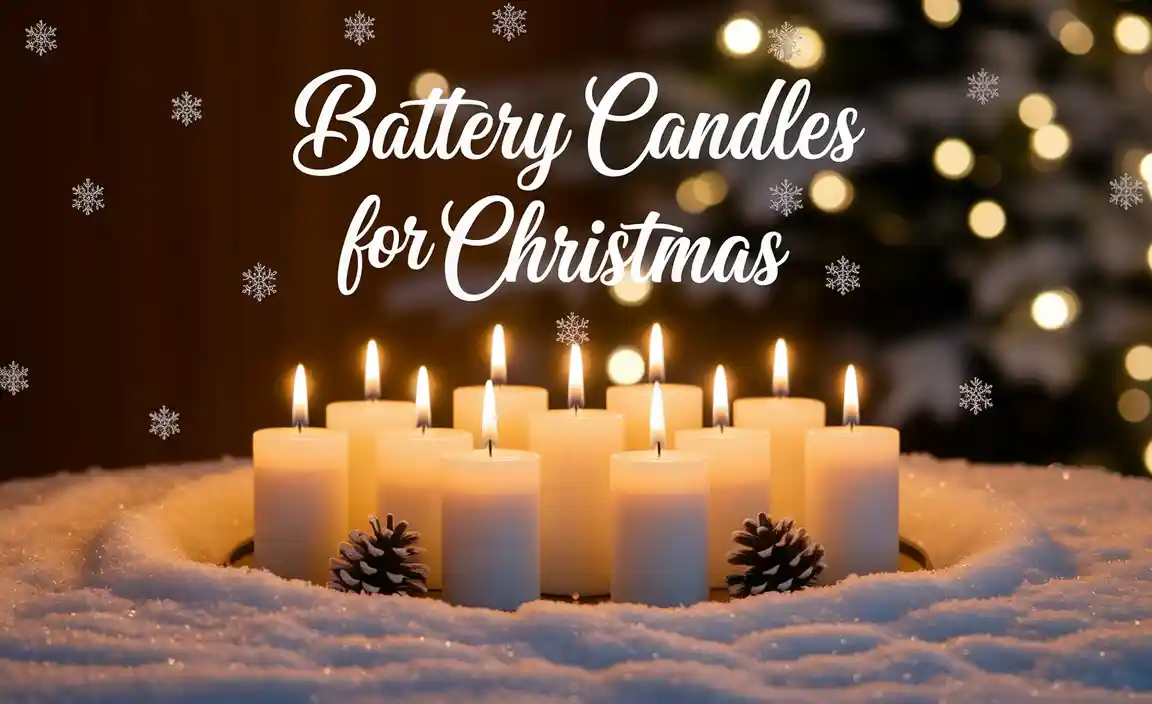 What are Battery Candles