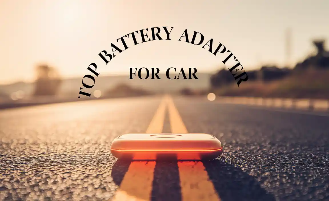 What is a Battery Adapter for Car