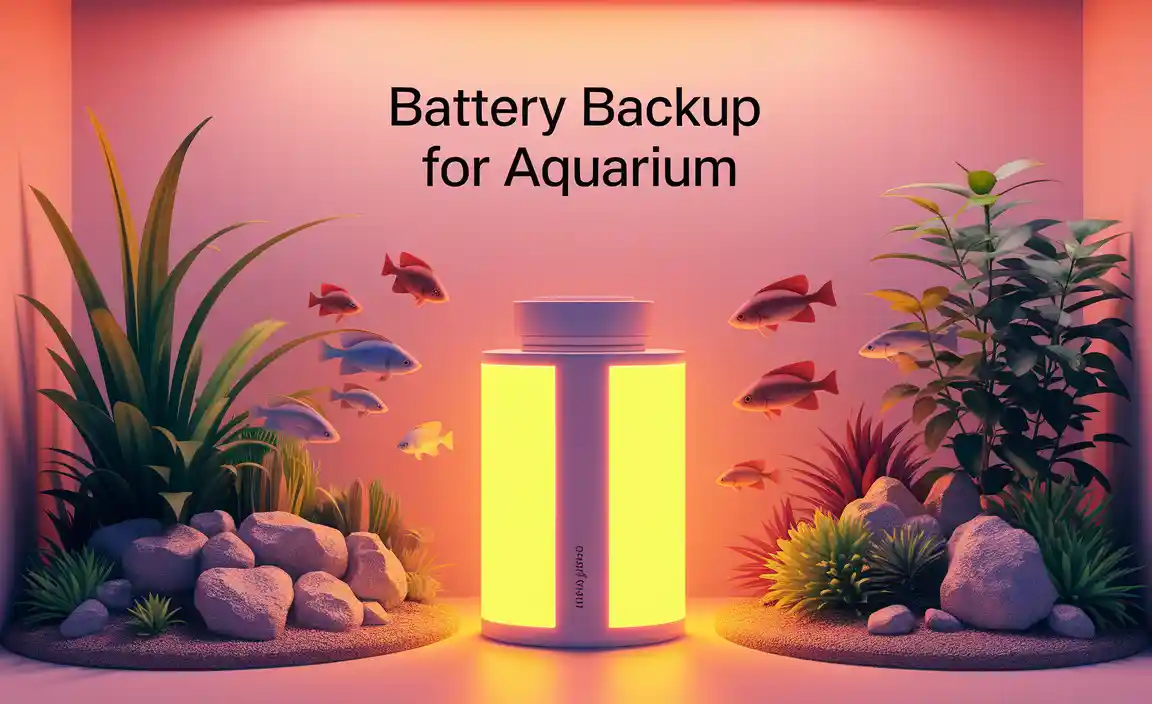 What is a Battery Backup for Aquarium